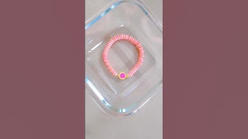 ⛱️ bracelet #bracelet #youtubeshorts #youtube #trending #viral #ytshorts #beadsbracelet #polymerclay