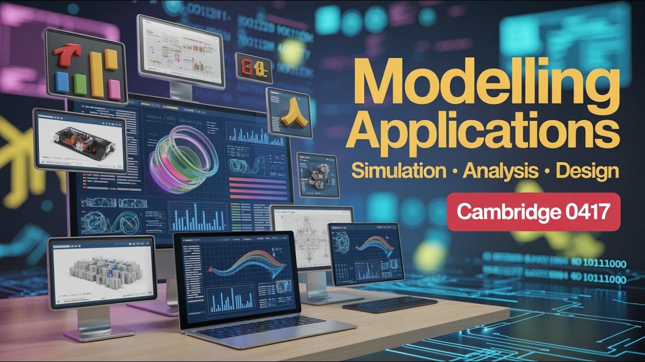 Computer Modelling Igsce 6.2 Modelling Applications: ICT applications: 0417 ICT Cambridge IGCSE ...