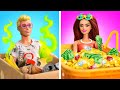 BARBIE &amp; KEN: MAKEOVER FACE-OFF | Sfida di trasformazione per bambole carine di 123GO! SCHOOL