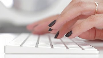 No Copyright Video Background Free To Use | Stock Footage Free Background | Computer Keyboard Typing