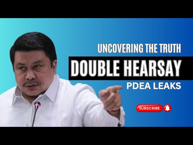 UNCOVERING THE TRUTH IN PDEA LEAKS | HEARSAY EVIDENCE | JINGGOY ESTRADA | ATTY. BUENO EXPLAINS class=