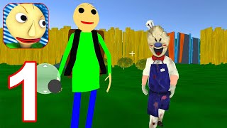 Baldi Ice Scream : Neighborhood Granny Horror - Gameplay Walkthrough Part 1 (Android, iOS) screenshot 2