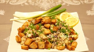 Картофельный салат со шпротами - Рецепт Бабушки Эммы