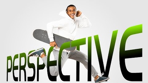 Get The Perfect Perspective Text Effect In Coreldraw.
