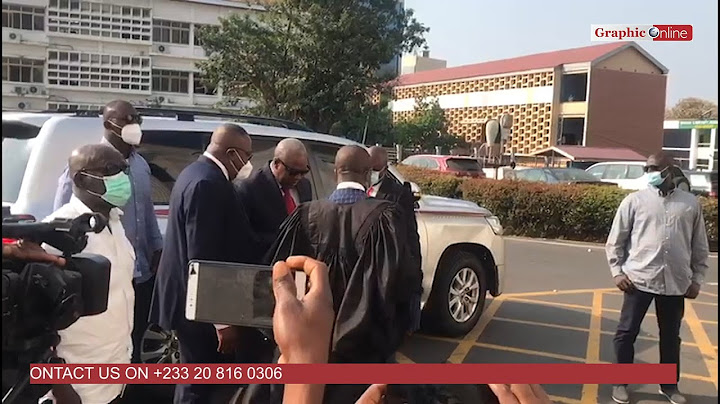 Mahama, Jean Mensa arrive at Supreme Court for election petition