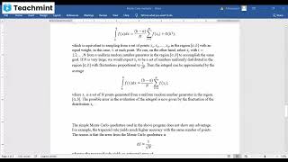 Monte Carlo method: Evaluation of Integrals (English and Manipuri)