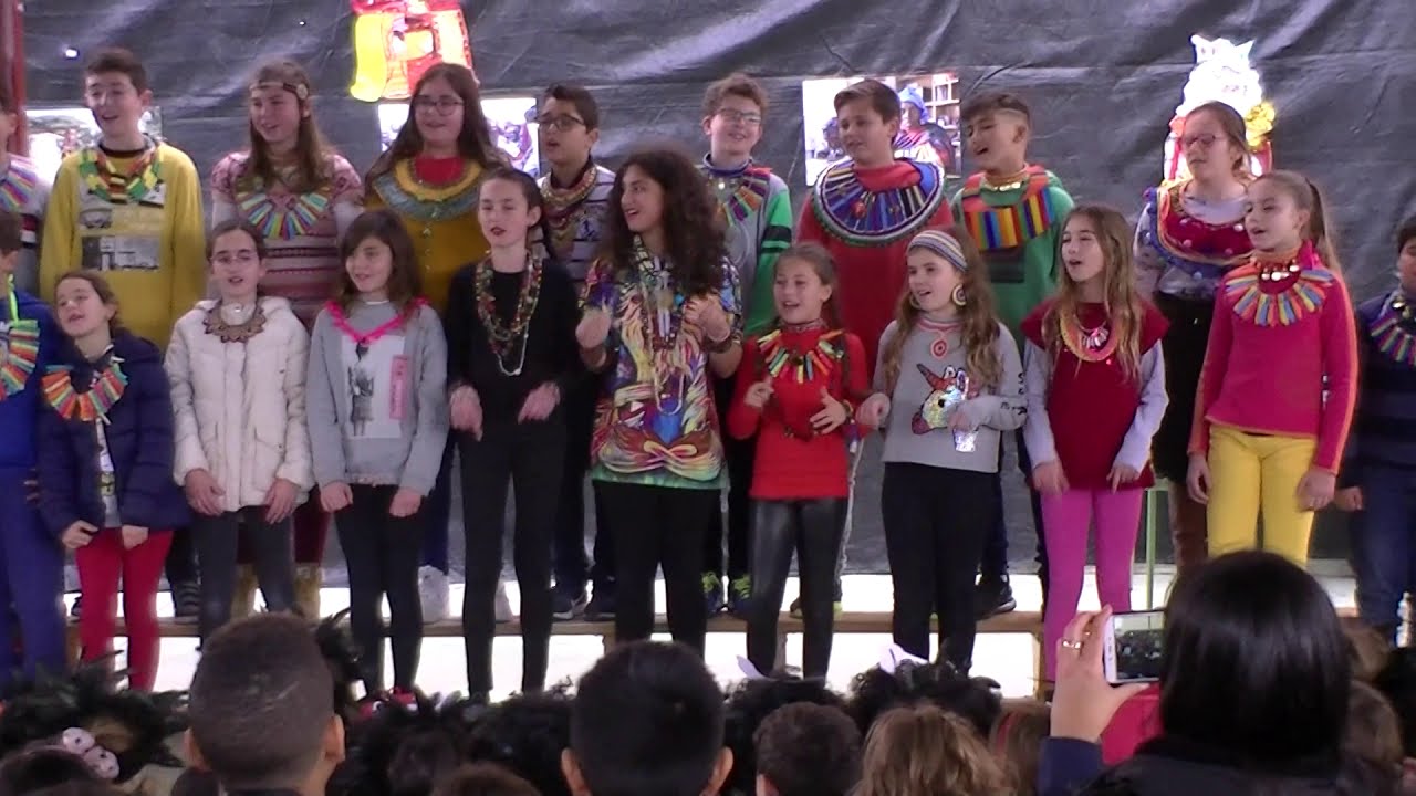 Navidad por África 2019 - 5º/6º - Villancico Tribal 