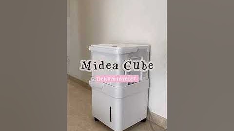 Midea Cube Dehumidifier Product Scenario Video