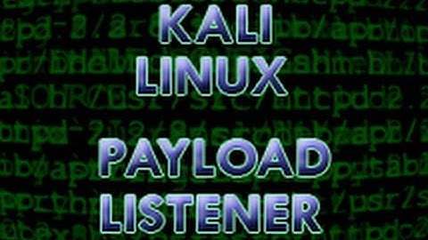 Kali Linux - Create Payload and Listener exe file