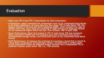 P79 | Data Blocks: Hybrid OLTP and OLAP on Compressed Storage