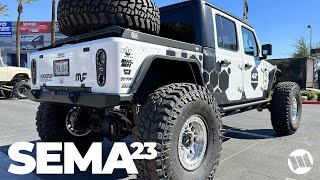 FLASHY to CLASSY Jeep Wranglers and Gladiators of SEMA 2023 Pre Show Coverage Part 2 by Wayalife 64,826 views 5 months ago 10 minutes, 38 seconds