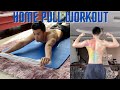 INTENSE HOME BACK &amp; BICEPS WORKOUT // Minimal Equipment