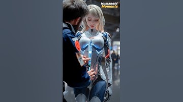 Checking the tongue movement of the new humanoid in EXPO 2035 #technology #aiart #robot #humanoid