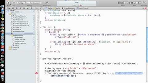 29.2 SQLite in iPhone.flv
