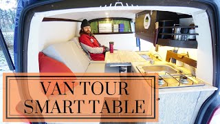 Van Tour | SMART Table SOLUTION in a small SPACE (2021)