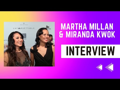 Martha Millan & Miranda Kwok Interview at the Unforgettable: Asian American Awards 2022``
