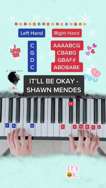 It’ll be okay - Shawn Mendes (Piano Tutorial) #itllbeokay #shawnmendes #pianotutorial #summypiano