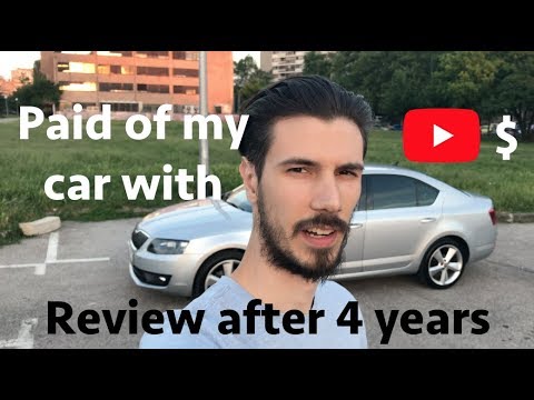 Škoda-octavia-honest-owners-review-after-4-years---i-paid-of-my-car-with-youtube!