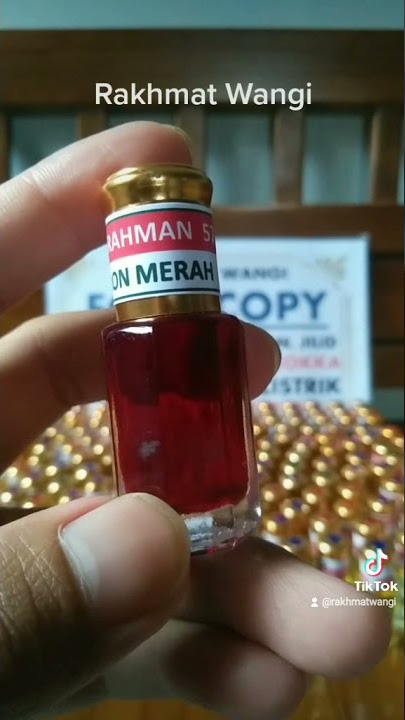 KHASIAT MINYAK JAFARON MERAH - Murni Non Alkohol