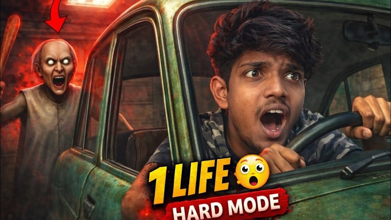 Agar Pakda Gaya To Video End! Granny Hard Mode Challenge 👻