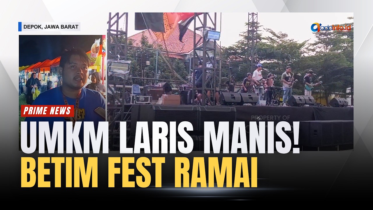 Betim Fest Vol.2 Depok Diserbu Warga, UMKM Lokal Kebanjiran Pembeli