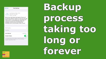 iCloud backup taking too long or forever (For iPhone and iPad both)