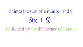 Lesson 10   Writing Expressions with Parentheses
