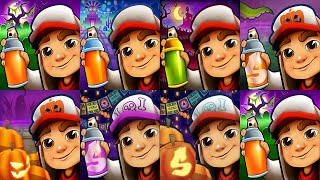 Subway Surfers Mexico - All 5 Stages Completed Fantasma Unlocked All Characters Halloween Update