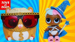 КУКЛЫ ЛОЛ НАКОЛДОВАЛИ БОЛЬШОЙ ШАР ЛОЛ ПИТОМЕЦ РАСПАКОВКА BIGGE LOL PETS SERIES 4 TOYS AND DOLLS