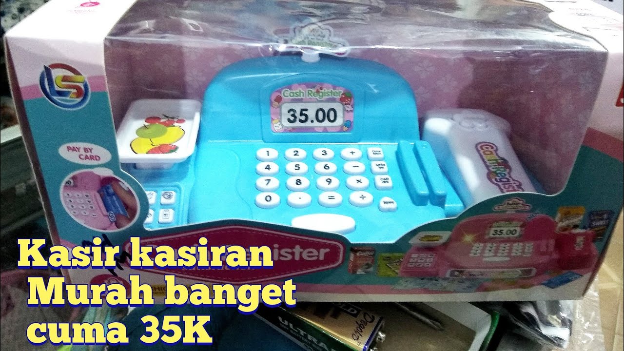  Mainan  anak Kasir  kasiran  murah Banget harga 35K Bisa 