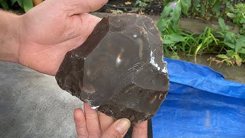 Root Beer Chert Part 2/9, More Hammerstone Work