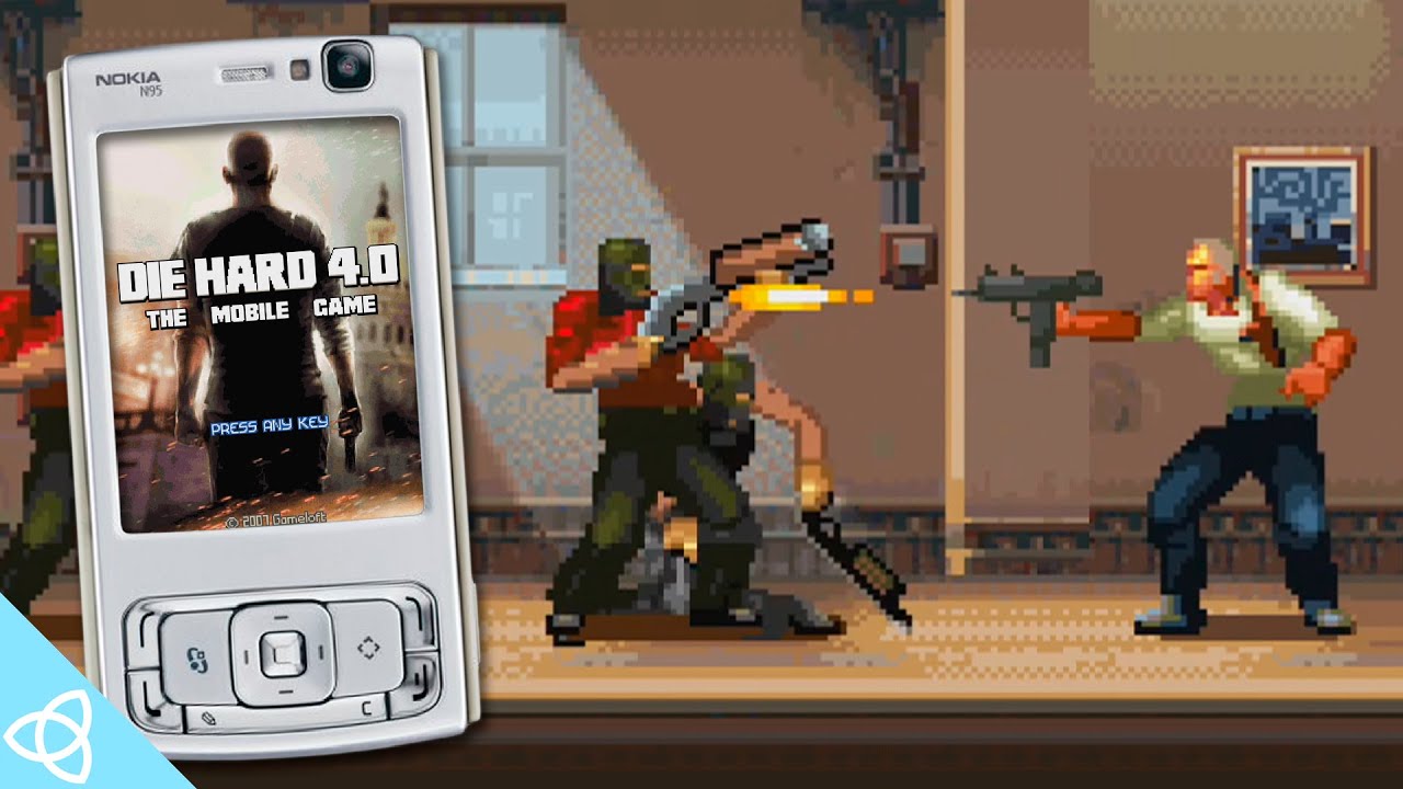 Die Hard 4.0 / Live Free or Die Hard (Java Phone Gameplay) Forgotten Games #169