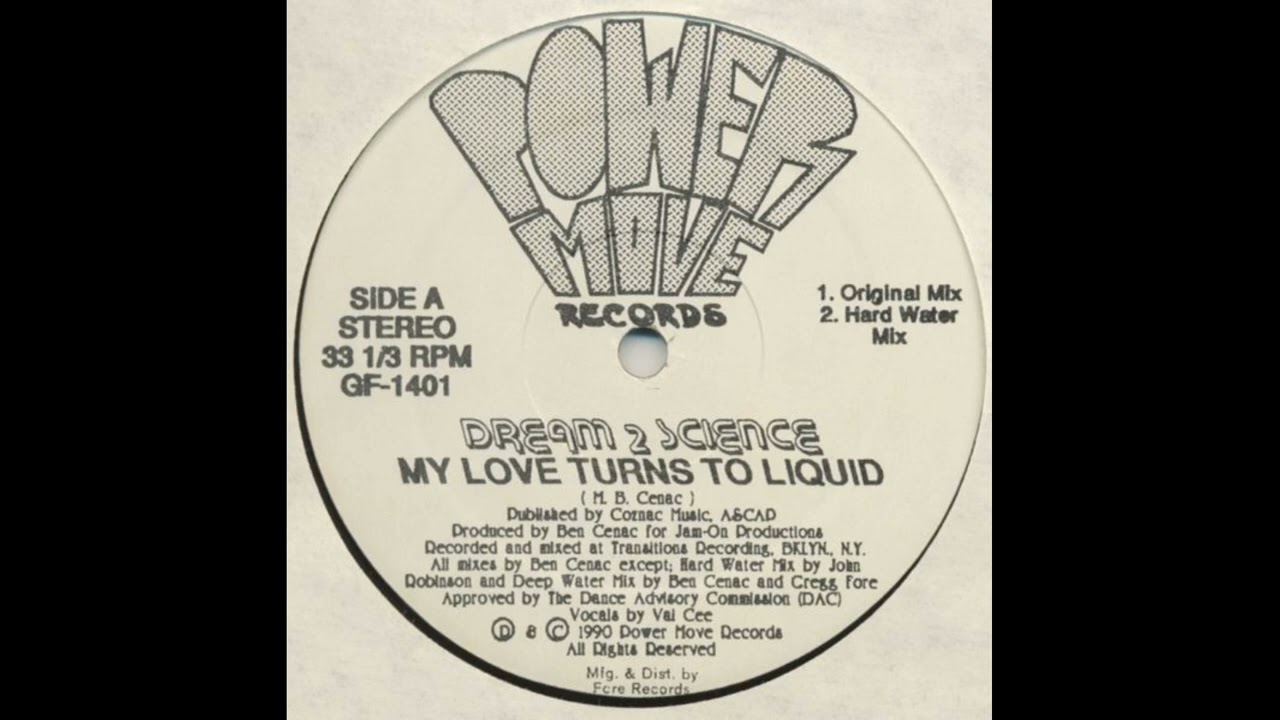 Dream 2 Science   My love turns to liquid (hard water mix) [HQ FLAC]