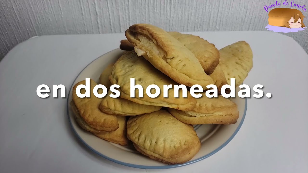 Masa de empanadas en horno eléctrico. (empanadas de manjar) - YouTube