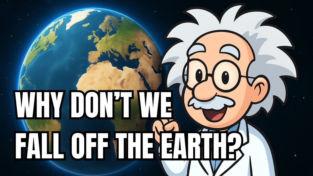 Why Don’t We Fall Off the Earth? 🌍 (Fun Gravity Explained!)