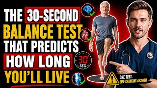 The 30-Second Balance Test That Predicts How Long You'll Live. 