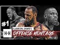LeBron James GOAT Montage, Full Offense Highlights 2017-2018 (Part 1) - EPIC Dunks, Clutch Shots!