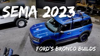 Ford Performance Unveils Personalization Packages for Bronco | SEMA 2023 | Bronco Nation