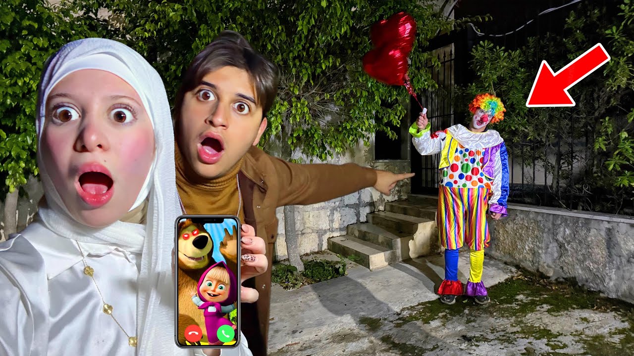 دخلنا بيت المهرج الحزين وحولنا تحرير ماشا المخطوفة بؤقت متآخر من الليل ولكن…!!مخيف