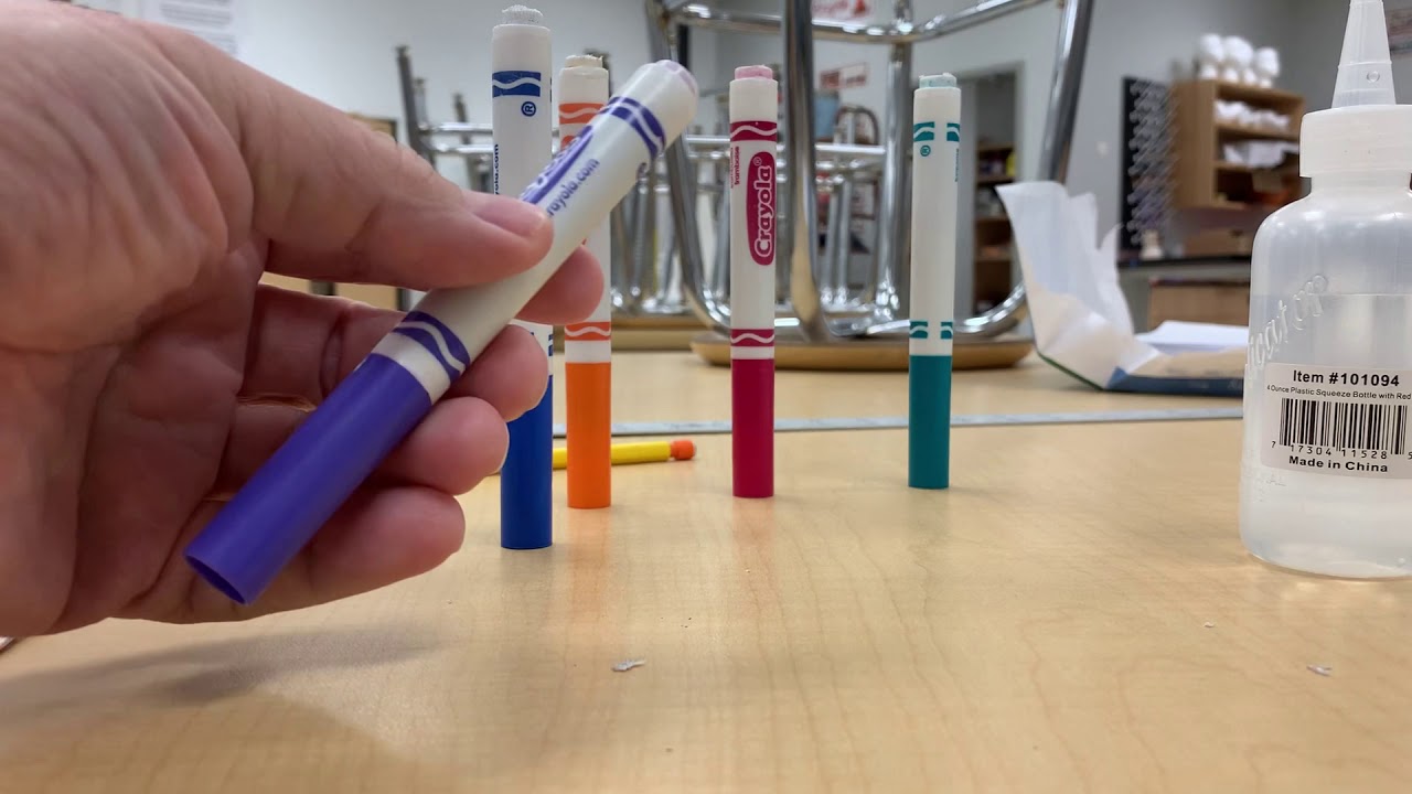 Reactivate an old marker (waterbased) YouTube