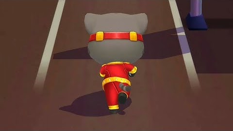 Talking Tom Hero Dash - Special Events: Obstacle Crazy ( Super Tom ) gameplay 04