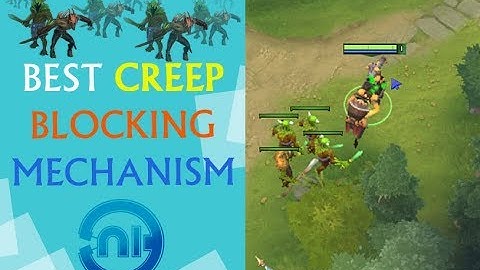 Dota 2: Perfect way to block CREEP