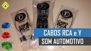 CABOS RCA & Y NO SOM AUTOMOTIVO