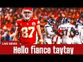 Travis Kelce Mentions Taylor Swift After Chiefs Practice Before Game Against Commanders 🏈💬💘