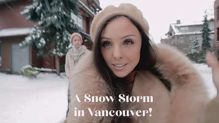 A Snow Storm in Vancouver! Vlogmas Day 19