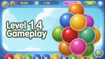 🎯 Bubble Shooter Level 14 | Perfect Aim & Full Walkthrough 💥 Bubble Shooter Gameplay | IVYGAMES
