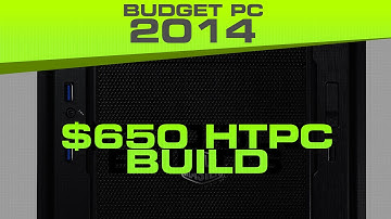 Build a $600 to $650 Mini ITX Gaming HTPC Computer 2014