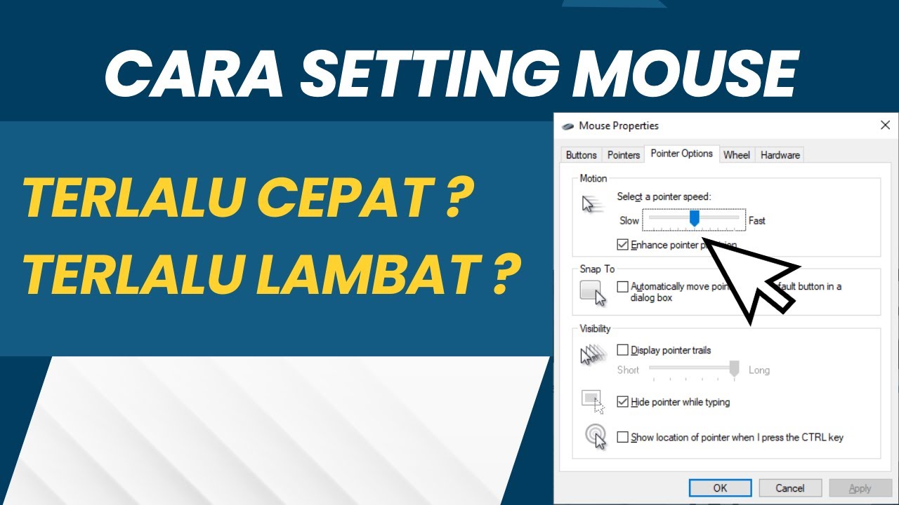 Cara Setting Mouse Windows 10