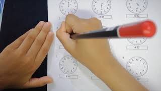 Telling Time Worksheet (Grade 2 Math)