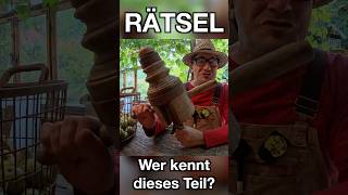 Das ist KEINE Pfeffermühle! HILFE! Wer kennt dieses alte Werkzeug? #rätsel #werkzeug #werkstatt